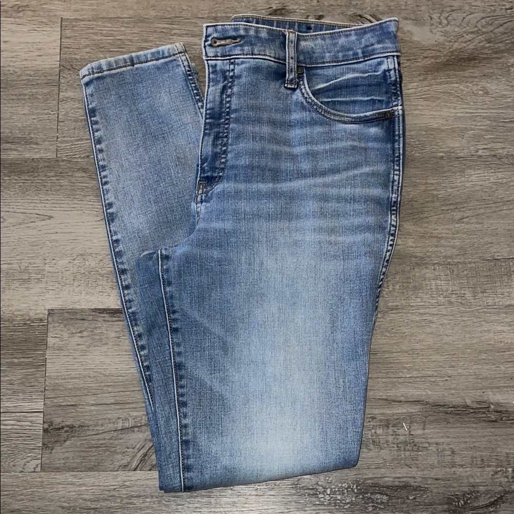 Kut from the Kloth High Rise Blue Jeans MIA Fab Ab Toothpick Skinny